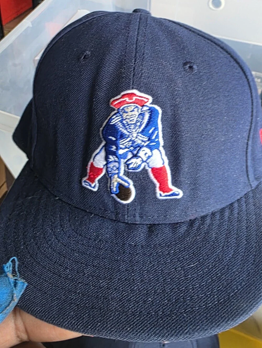 New Era 59FIFTY New England Patriots Fitted Hat Lot Of 7 Sz  7 5/8 And 7 3/4